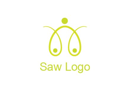 abstract people forming scale icon