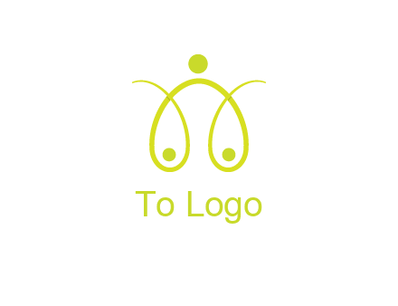 abstract people forming scale icon