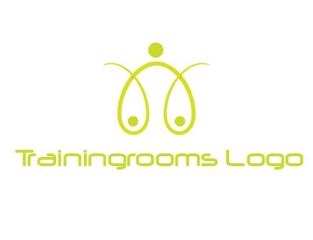abstract people forming scale icon