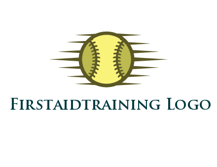 baseball with speedy lines