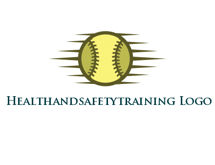 baseball with speedy lines