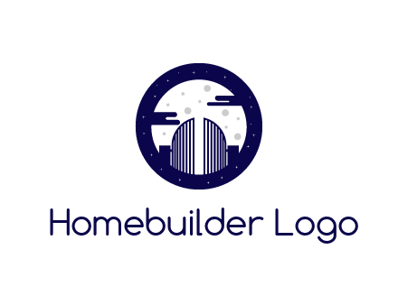 gates opening with circles in circle