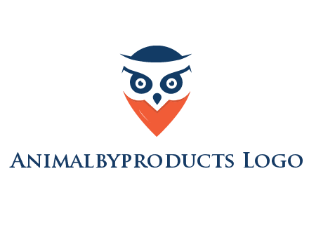 negative spacing owl face