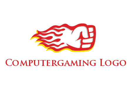 flame joined with fist