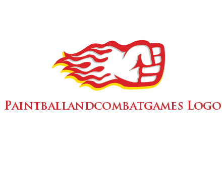 flame joined with fist