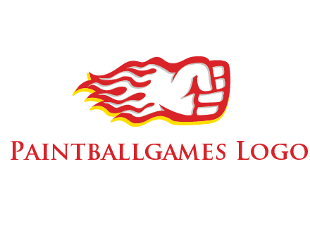 flame joined with fist