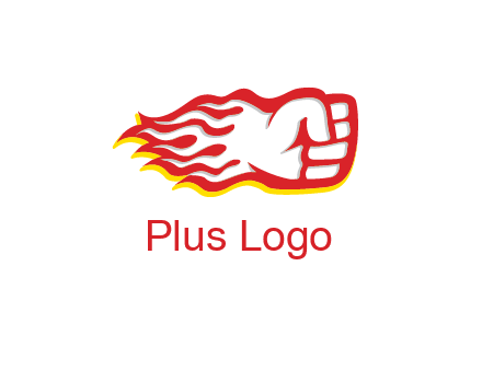flame joined with fist