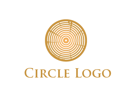 circles forming inside of tree