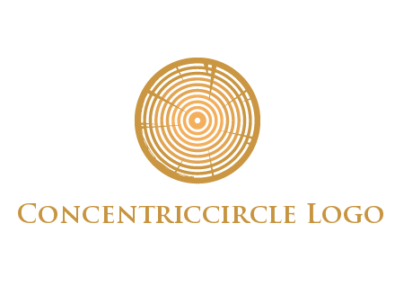 circles forming inside of tree