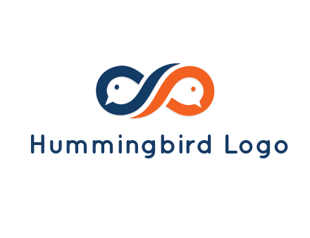 negative spacing bird face in loop