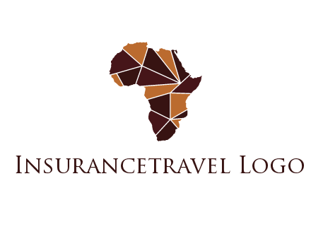 polygonal Africa map