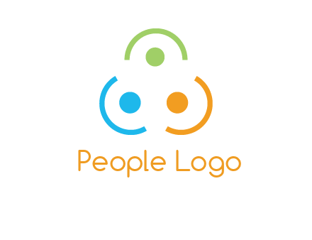 teamwork with people icon