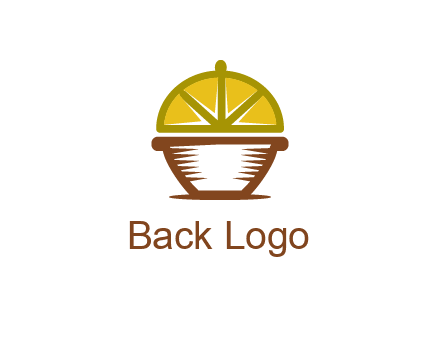 lemon forming lid of pot