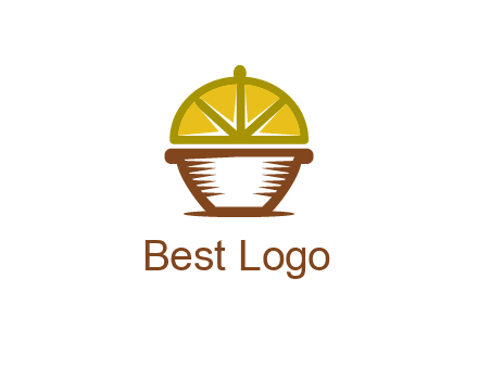 lemon forming lid of pot