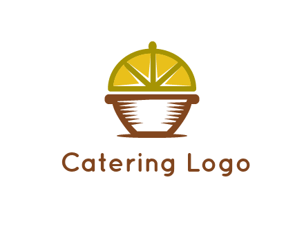 lemon forming lid of pot