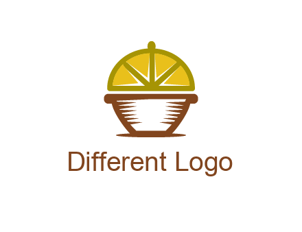 lemon forming lid of pot