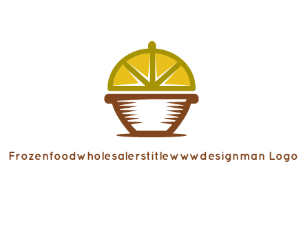 lemon forming lid of pot