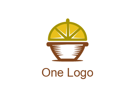lemon forming lid of pot