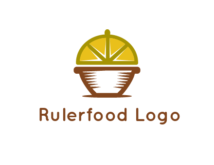 lemon forming lid of pot