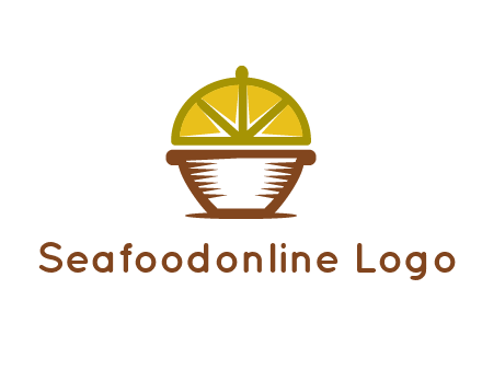 lemon forming lid of pot