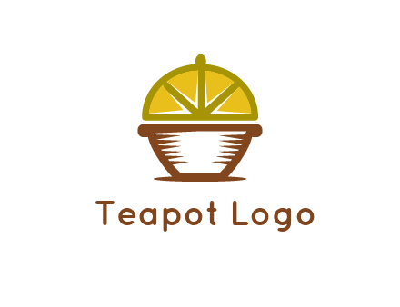 lemon forming lid of pot