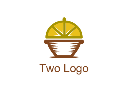 lemon forming lid of pot
