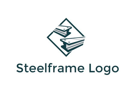 steel frame in polygon
