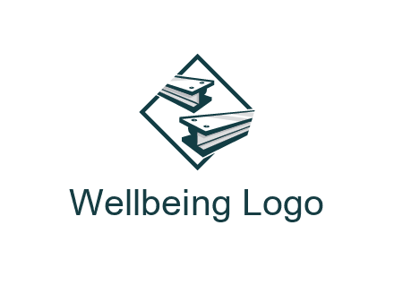 steel frame in polygon