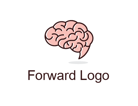 brain forming message bubble