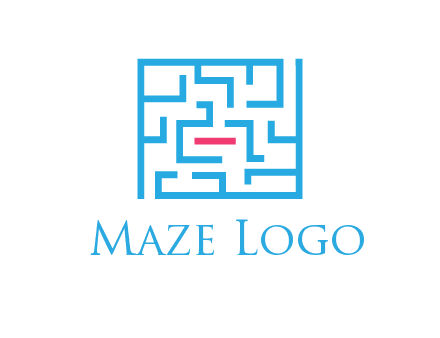 line art maze