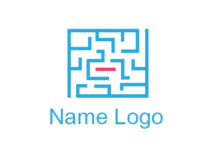 line art maze