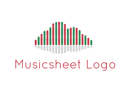 lines forming beat equalizer