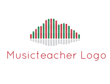 lines forming beat equalizer