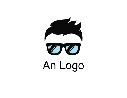 sunglasses with hair