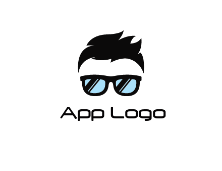 sunglasses with hair