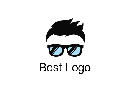 sunglasses with hair
