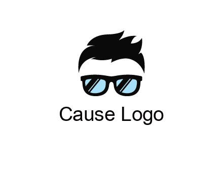 sunglasses with hair