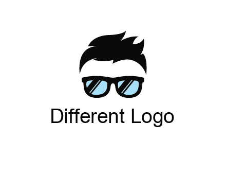 sunglasses with hair