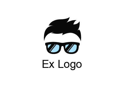 sunglasses with hair