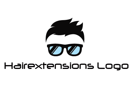 sunglasses with hair