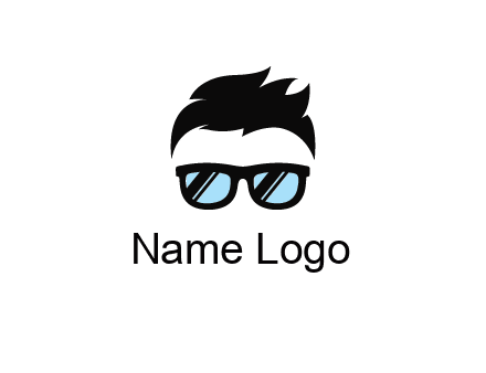 sunglasses with hair