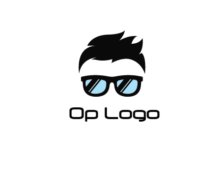 sunglasses with hair