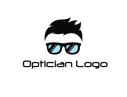 sunglasses with hair