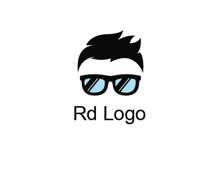 sunglasses with hair