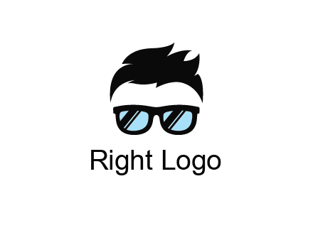 sunglasses with hair