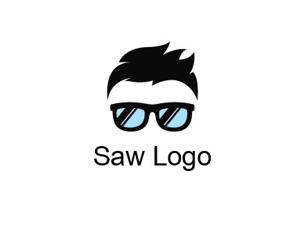 sunglasses with hair