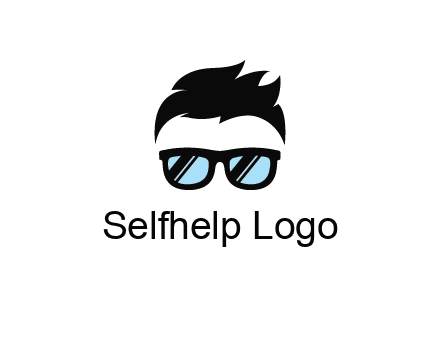 sunglasses with hair