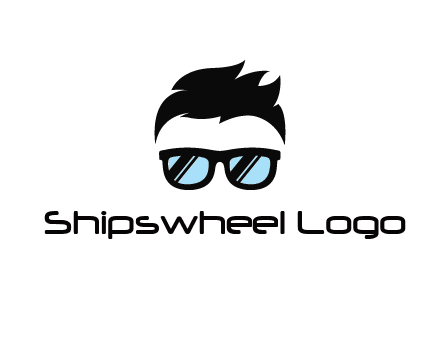 sunglasses with hair