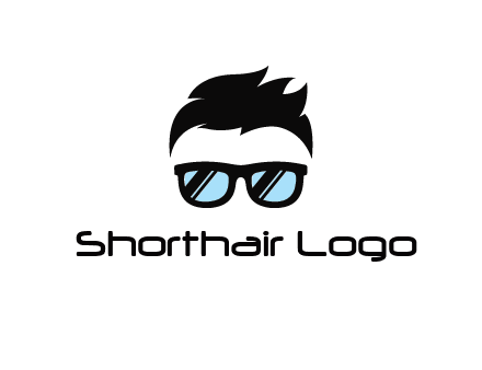 sunglasses with hair