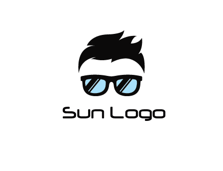 sunglasses with hair